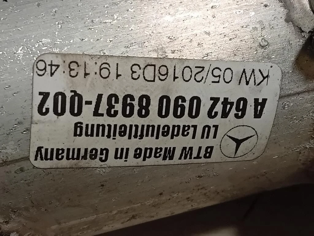 Manicotto Intercooler INF A6420908937 Mercedes Classe GLE W166 2015