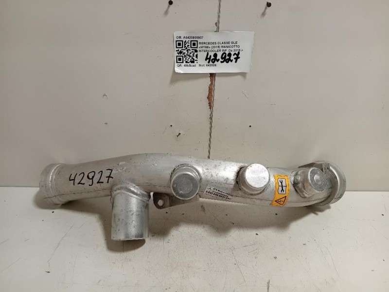 Manicotto Intercooler INF A6420908937 Mercedes Classe GLE W166 2015