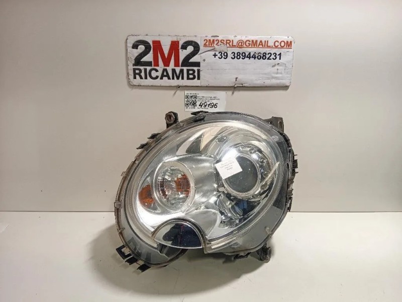 Proiettore ANT SX 0301225674 162705 Mini MINI Cooper R57 Cabrio 2007