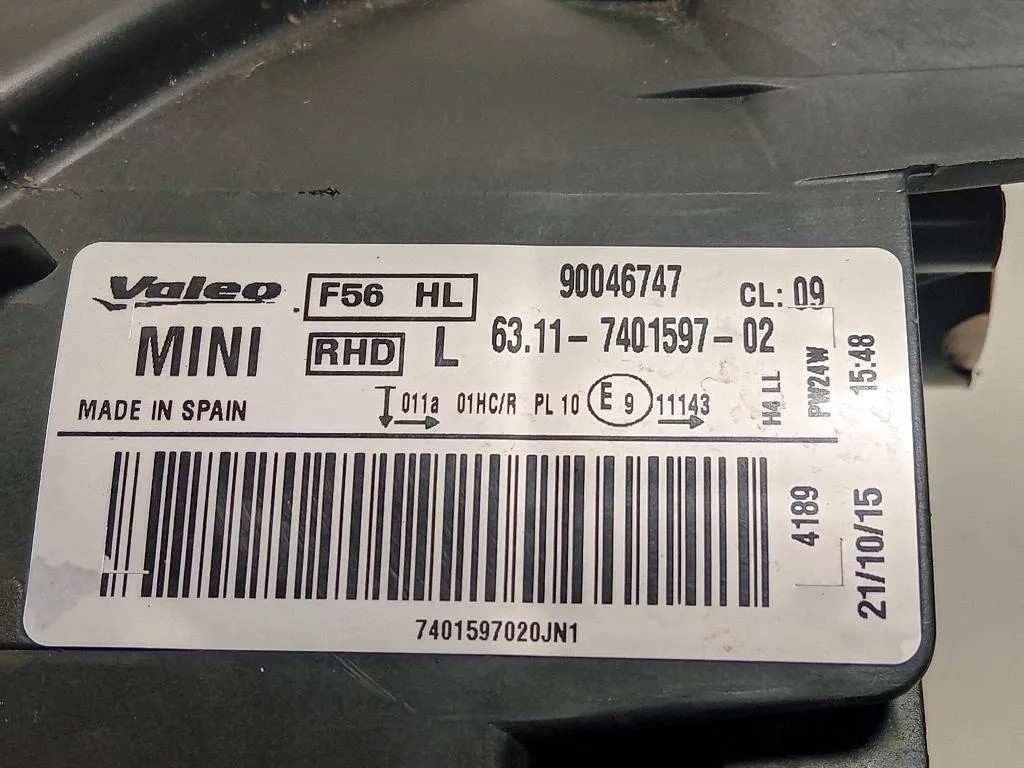 Proiettore ANT SX 90046747 Mini MINI ONE F56 2014