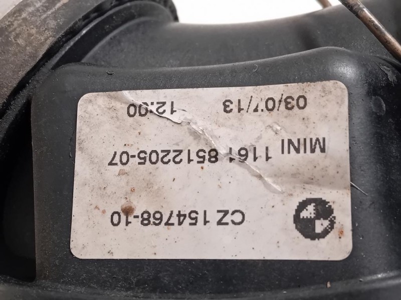 Manicotto Intercooler INF 11618512205 Mini MINI Cooper R57 Cabrio 2007