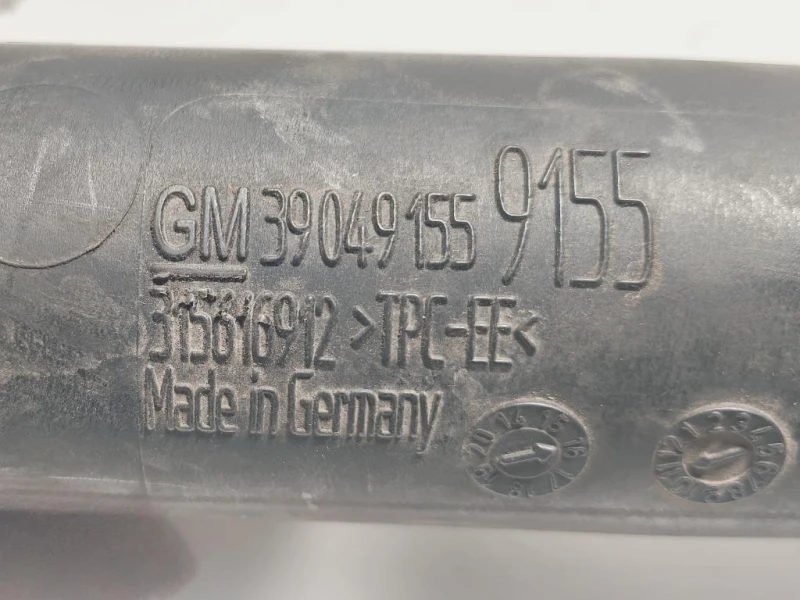 Manicotto Intercooler INF 39049155 Opel Astra K 2016