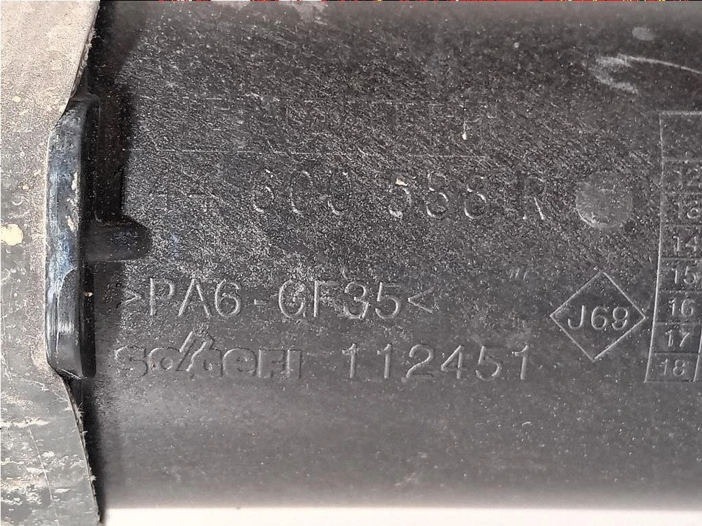 Manicotto Intercooler INF 144 600 588 R Opel Movano B 2010