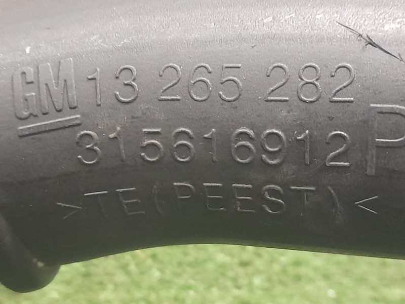 Manicotto Intercooler INF 315616912 Opel Zafira C 2012