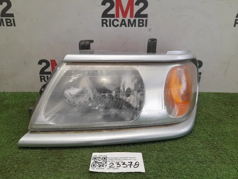 Proiettore ANT SX 10087415 Mitsubishi Pajero Sport 1998
