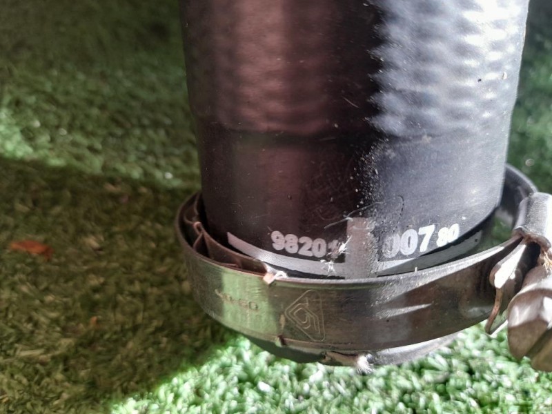 Manicotto Intercooler SUP 9820100780 Peugeot 3008 II 2016