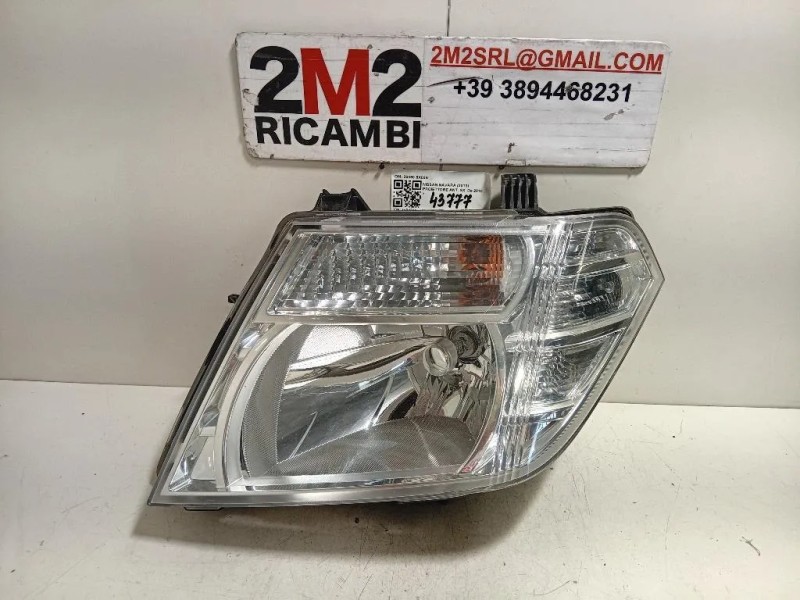 Proiettore ANT SX 260605X00B Nissan Navara 2010