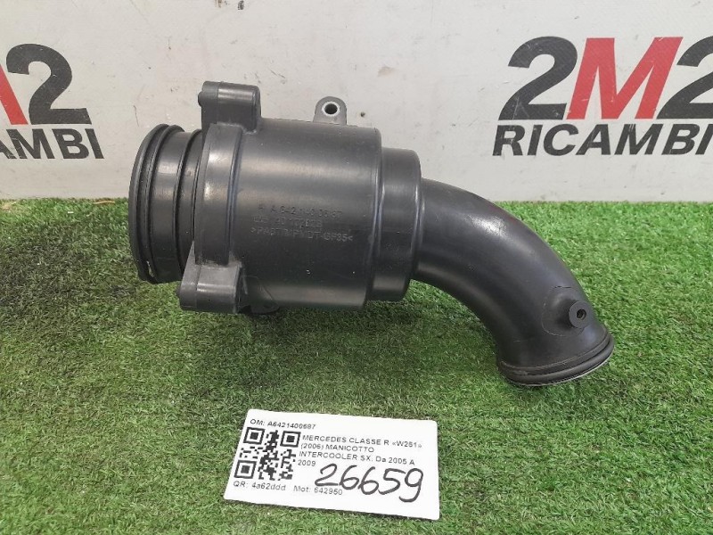 Manicotto Intercooler SX A6421400687 Mercedes Classe R W251 2006