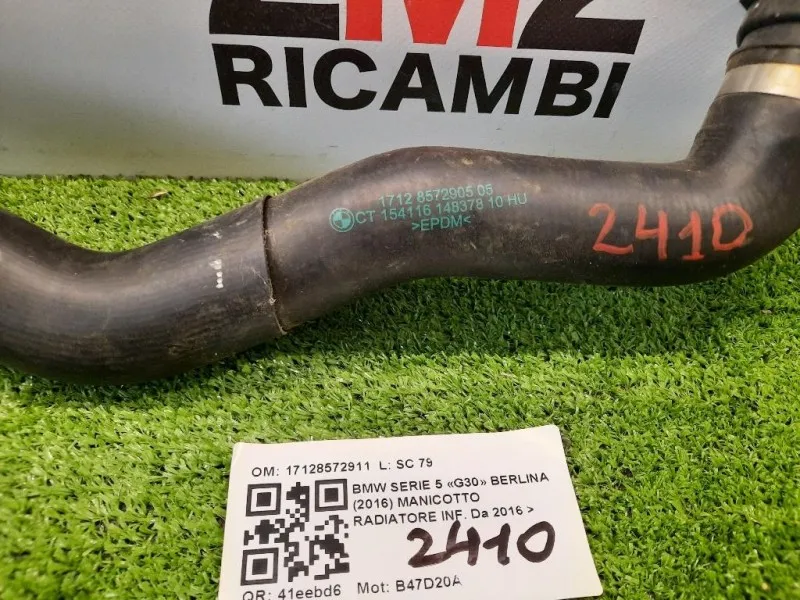Manicotto Radiatore INF 17128572911 Bmw Serie 5 G30 Berlina 2016