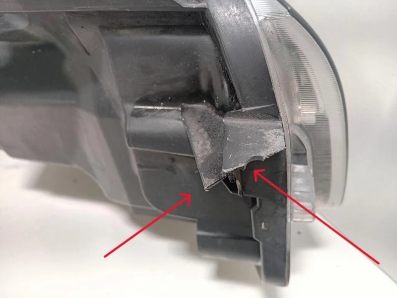 Proiettore ANT SX 26060BR61B Nissan Qashqai II 2014