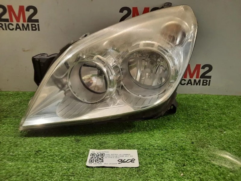 Proiettore ANT SX 1LG27037043 Opel Astra H 2005