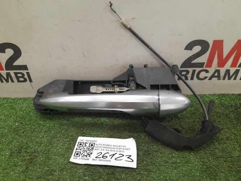 Maniglia Porta EST ANT DX 156099954 Alfa Romeo Giulietta 2010