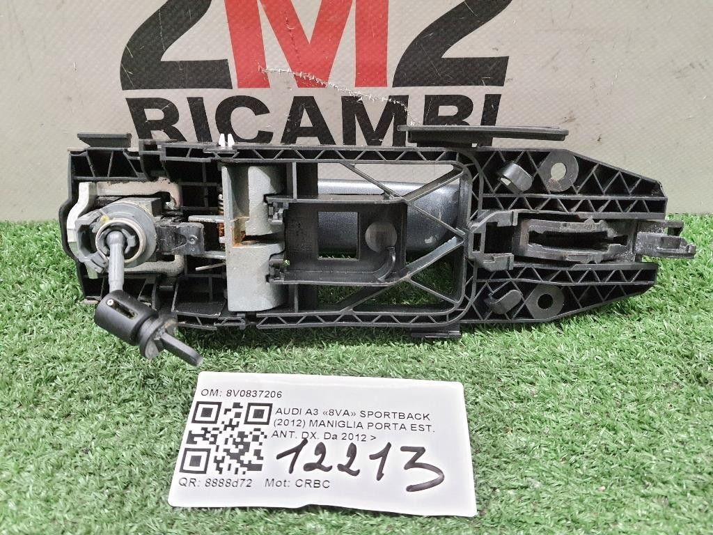 Maniglia Porta EST ANT DX 8V0837206 Audi A3 8VA Sportback 2012