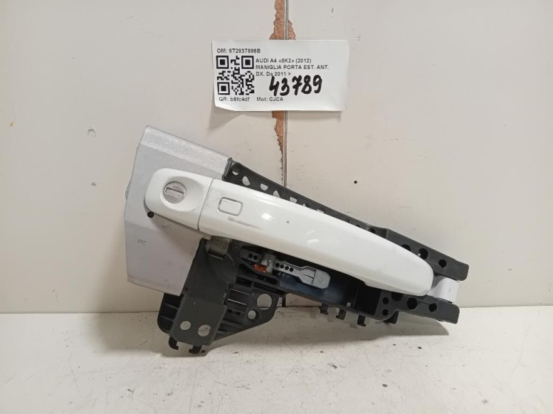 Maniglia Porta EST ANT DX 8T2837886B Audi A4 8K2 2012