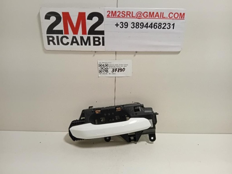 Maniglia Porta EST ANT DX 8W02837812A Audi A4 8W5 Avant 2015