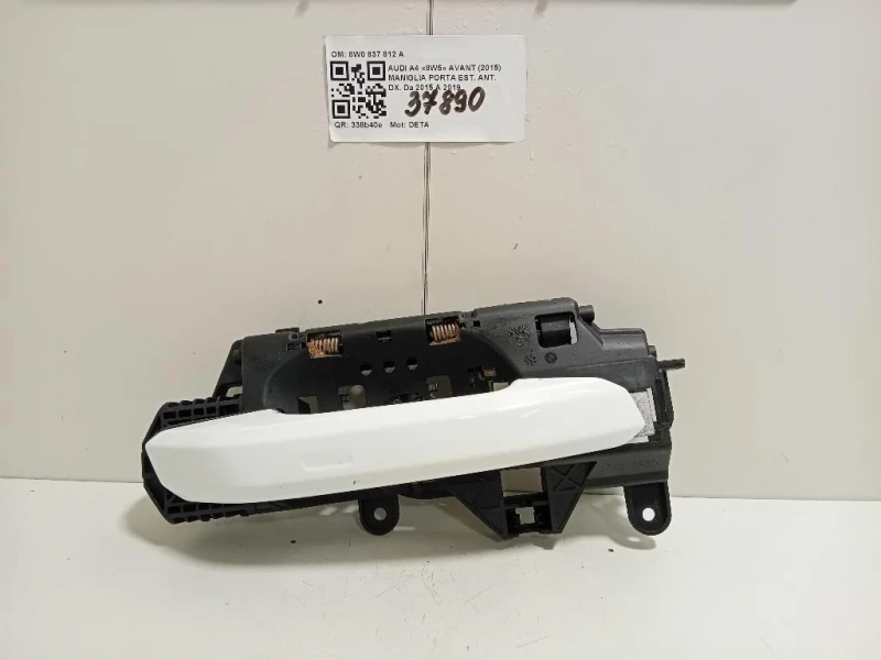 Maniglia Porta EST ANT DX 8W02837812A Audi A4 8W5 Avant 2015