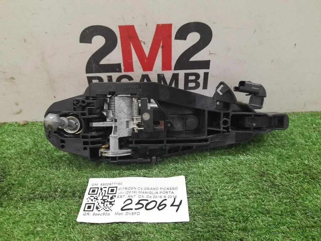 Maniglia Porta EST ANT DX 9802977180 Citroen C4 Grand Picasso II 2016