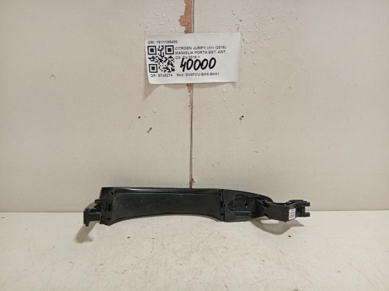 Maniglia Porta EST ANT DX 1611145480 Citroen Jumpy IV 2016