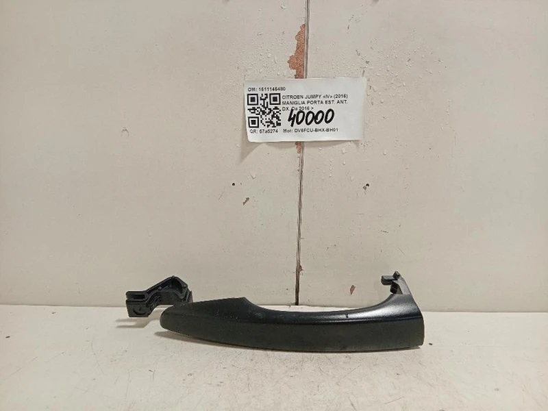 Maniglia Porta EST ANT DX 1611145480 Citroen Jumpy IV 2016