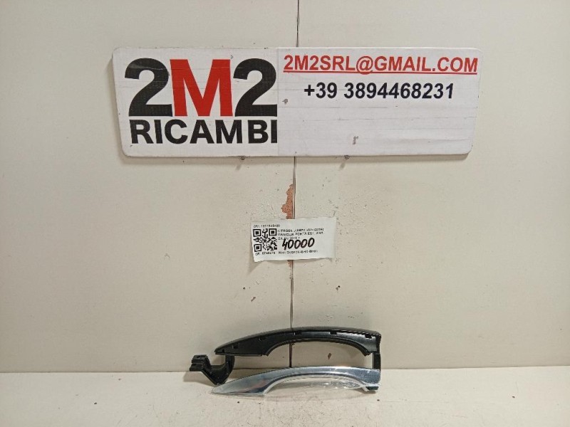 Maniglia Porta EST ANT DX 1611145480 Citroen Jumpy IV 2016
