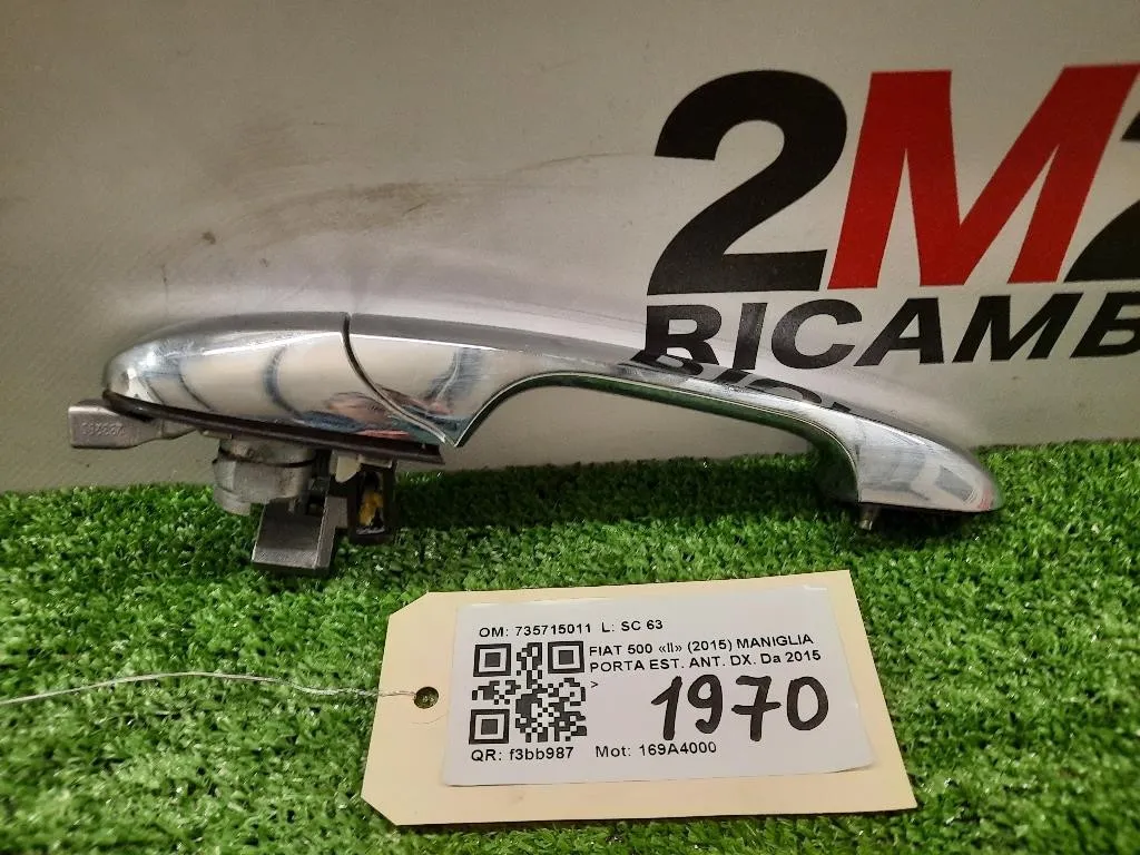 Maniglia Porta EST ANT DX 735715011 Fiat 500 II 2015