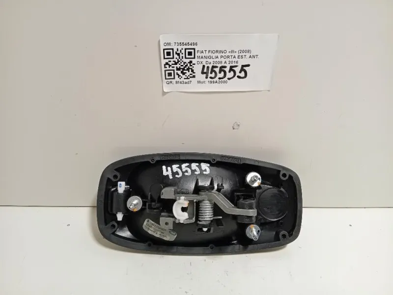 Maniglia Porta EST ANT DX 735545496 Fiat Fiorino III 2008