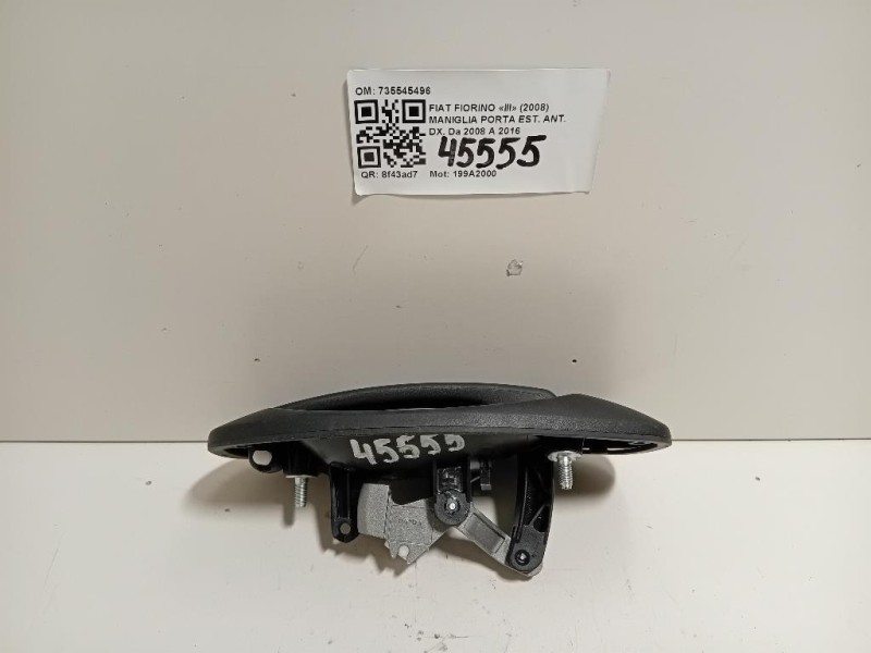 Maniglia Porta EST ANT DX 735545496 Fiat Fiorino III 2008