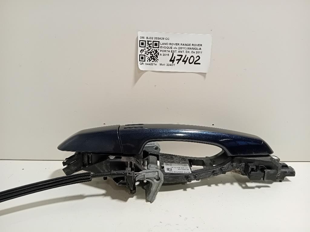 Maniglia Porta EST ANT DX BJ32 203A28 CC Land Rover Range Rover Evoque I 2011