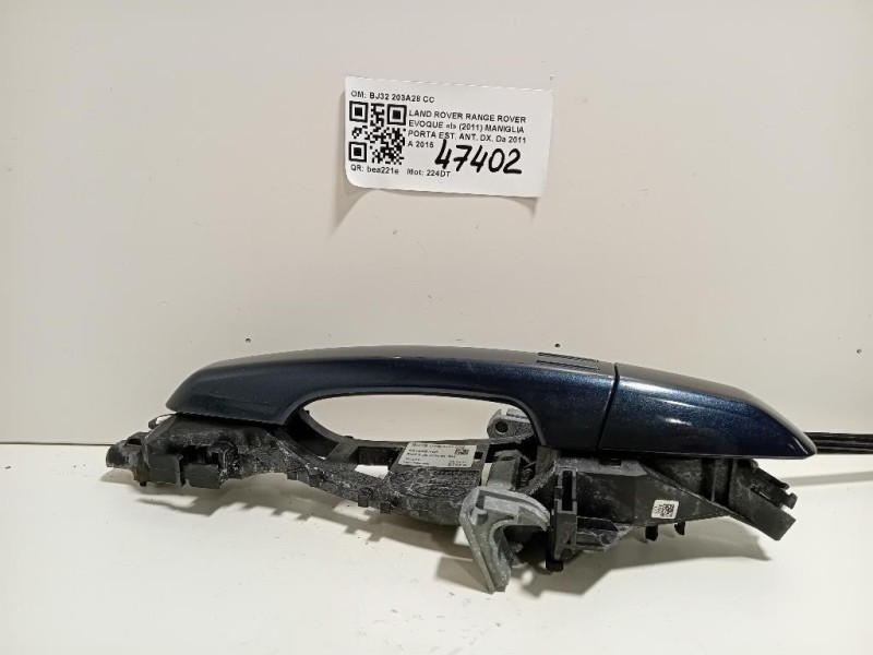 Maniglia Porta EST ANT DX BJ32 203A28 CC Land Rover Range Rover Evoque I 2011