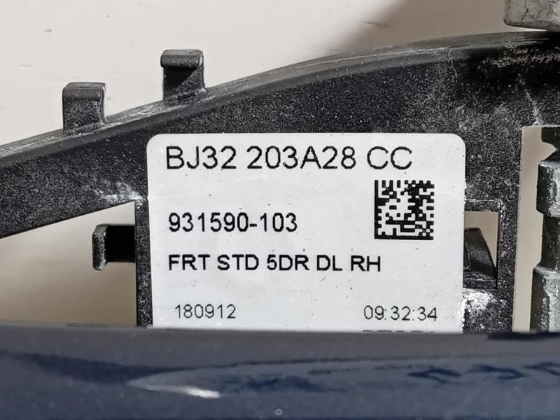 Maniglia Porta EST ANT DX BJ32 203A28 CC Land Rover Range Rover Evoque I 2011