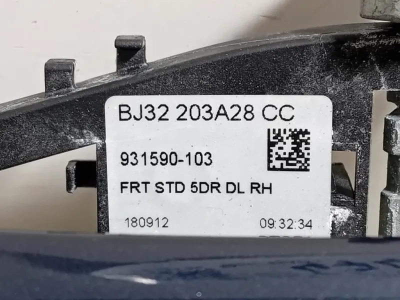 Maniglia Porta EST ANT DX BJ32 203A28 CC Land Rover Range Rover Evoque I 2011