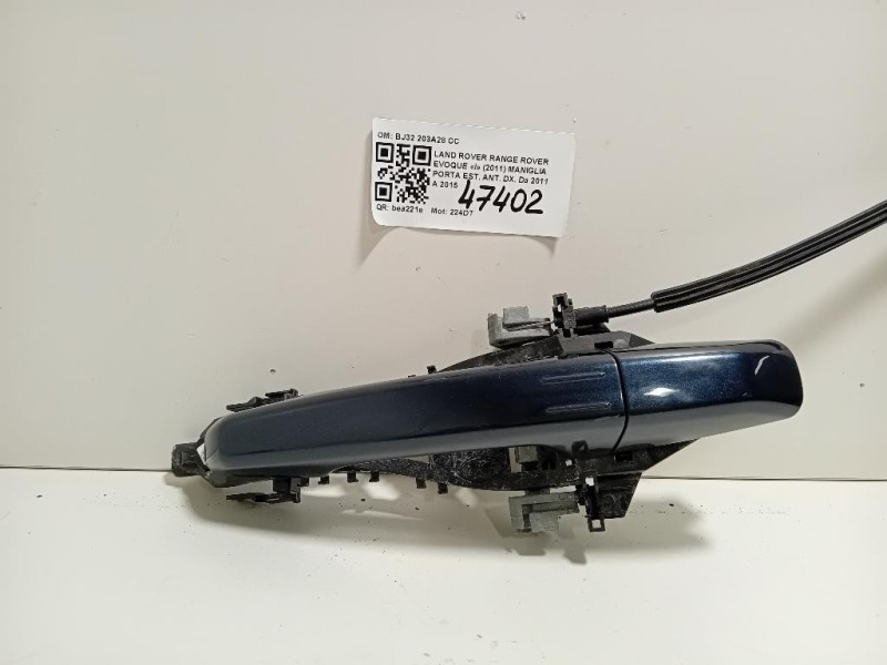 Maniglia Porta EST ANT DX BJ32 203A28 CC Land Rover Range Rover Evoque I 2011