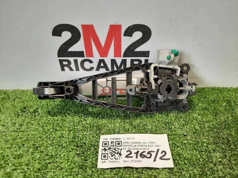 Maniglia Porta EST ANT DX 13255661 Opel Corsa D 2007