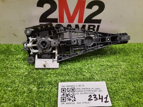 Maniglia Porta EST ANT DX 25936893 Opel Insignia A 2009