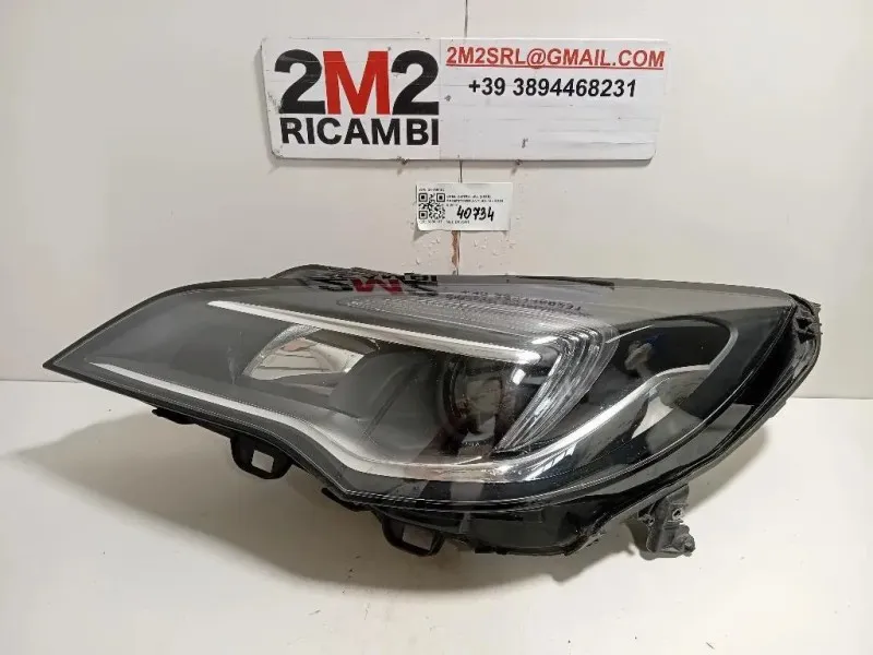 Proiettore ANT SX 39158007 Opel Astra K 2016