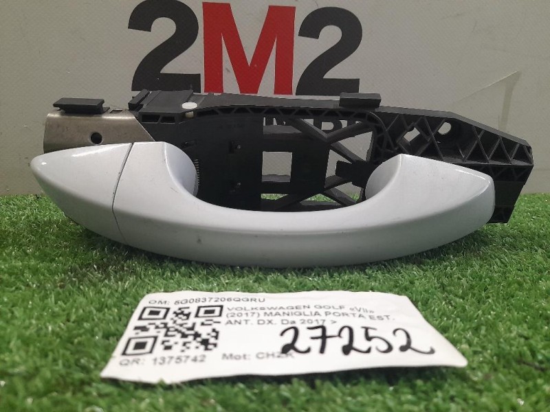 Maniglia Porta EST ANT DX 5G0837206QGRU Volkswagen GOLF VII 2017