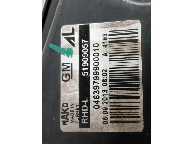 Proiettore ANT SX 51909057 Opel Combo D TOUR 2012