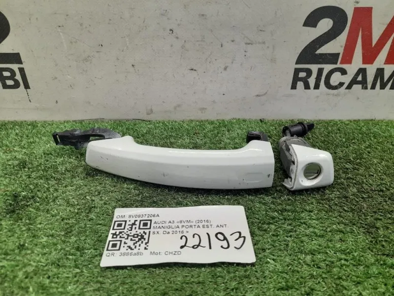 Maniglia Porta EST ANT SX 8V0837206A Audi A3 8VM 2016