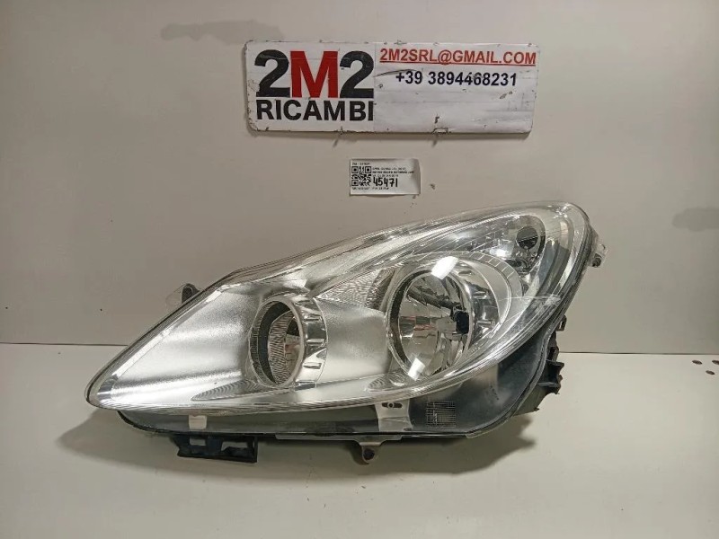 Proiettore ANT SX 13186381 Opel Corsa D 2007