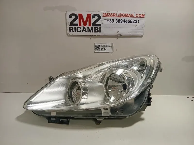 Proiettore ANT SX 13186381 Opel Corsa D 2007