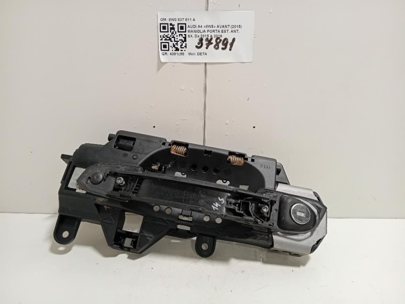 Maniglia Porta EST ANT SX 8W01837811A Audi A4 8W5 Avant 2015