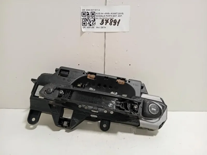 Maniglia Porta EST ANT SX 8W01837811A Audi A4 8W5 Avant 2015