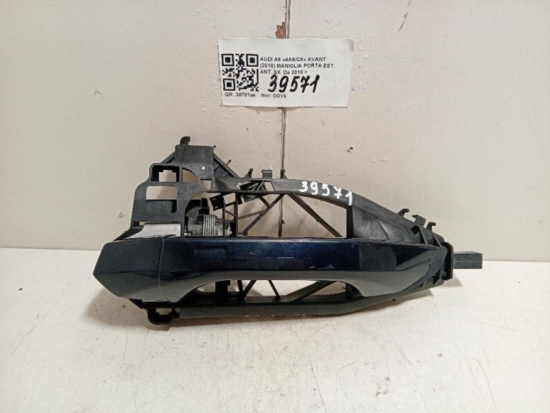 Maniglia Porta EST ANT SX 4M8837205BGRU Audi A6 4a5c8 Avant 2018