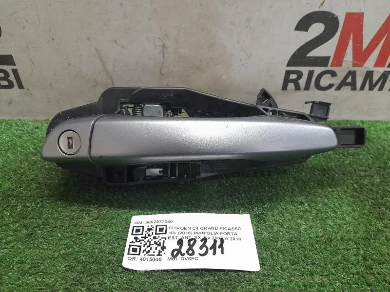 Maniglia Porta EST ANT SX 9802977380 Citroen C4 Grand Picasso II 2016