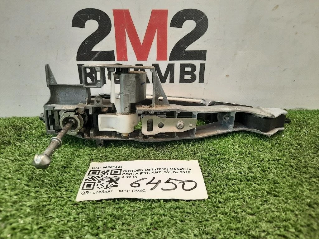 Maniglia Porta EST ANT SX 96861424 ANT SX Citroen DS3 2010