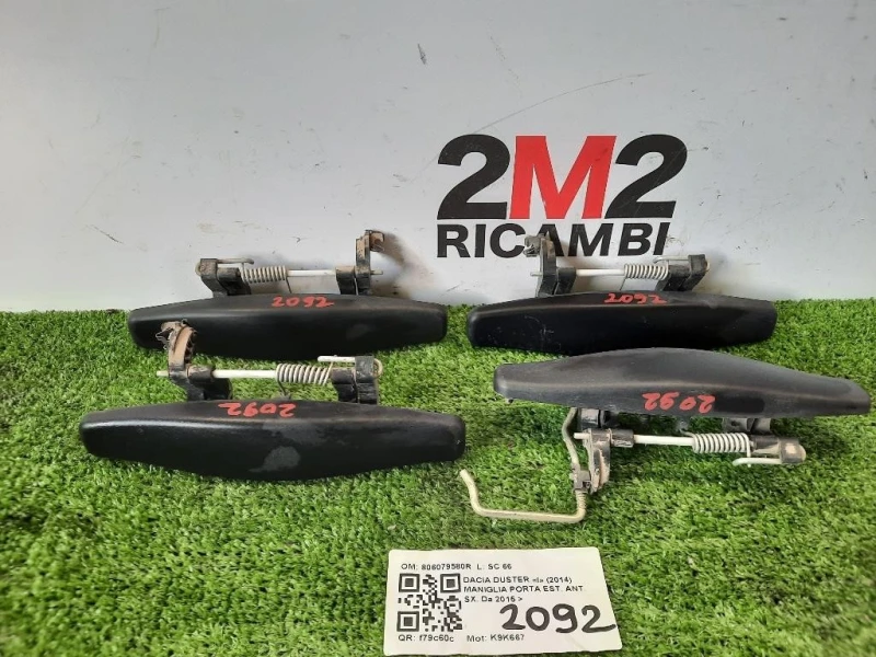 Maniglia Porta EST ANT SX 806079580R Dacia Duster I 2014