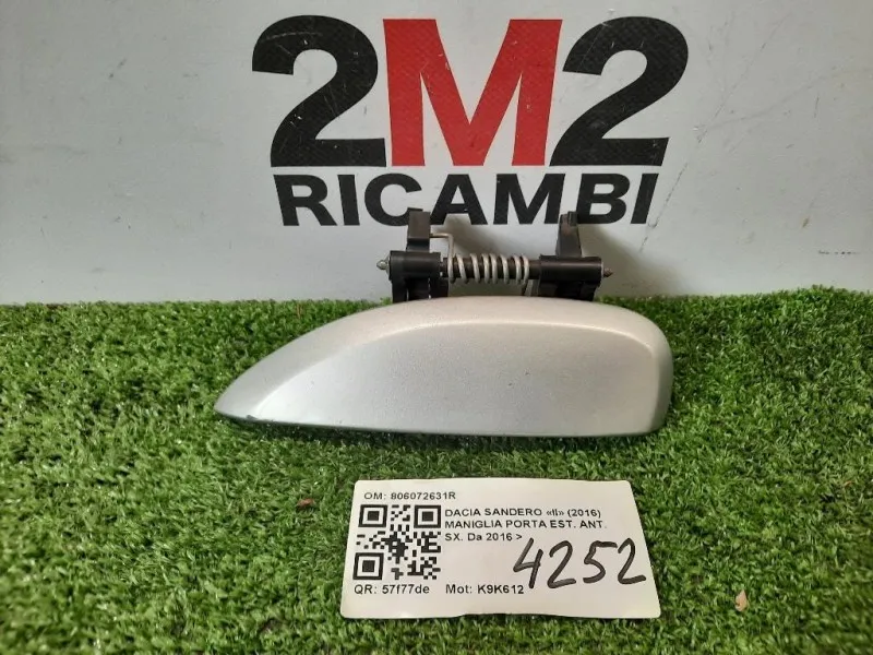 Maniglia Porta EST ANT SX 806072631R Dacia Sandero II 2016