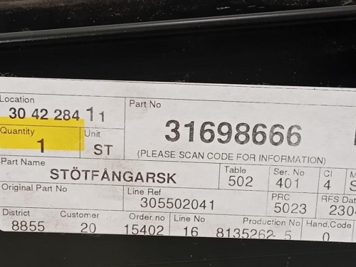 Maniglia Porta EST ANT SX 233347 Fiat Ducato 250 2007