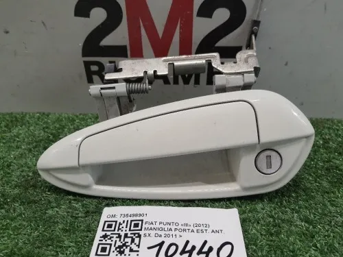 Maniglia Porta EST ANT SX 735498901 Fiat Punto III 2012