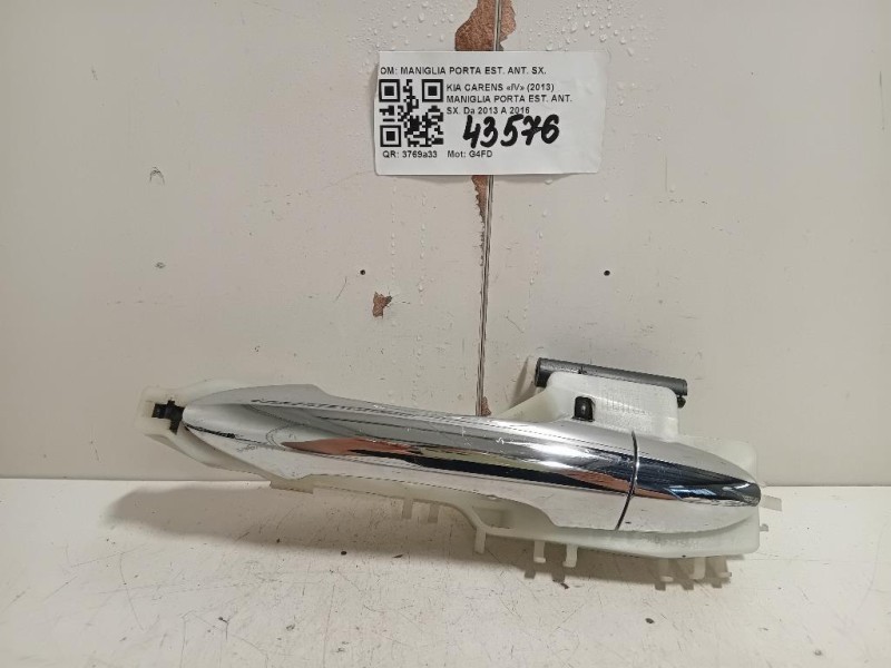 Maniglia Porta EST ANT SX MANIGLIA PORTA EST ANT SX Kia Carens IV 2013